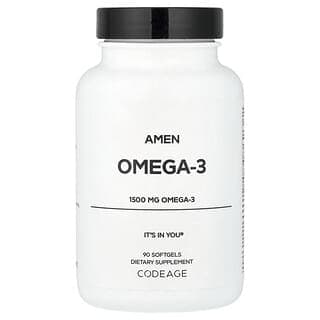 Codeage, Amen,Omega-3,90 粒軟膠囊(每粒軟膠囊 750 毫克)