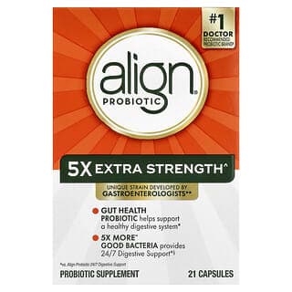 Align Probiotics, 5 倍強度,21 粒膠囊(每粒膠囊 50 毫克)
