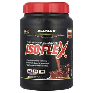 ALLMAX, ISOFLEX®,全分離乳清蛋白,巧克力味,2 磅(907 克)