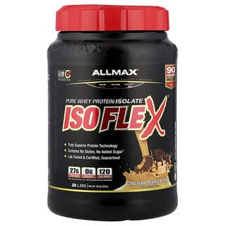 ALLMAX, Isoflex, Pure Whey Protein Isolate, Chocolate Peanut Butter,2 磅(907 克)