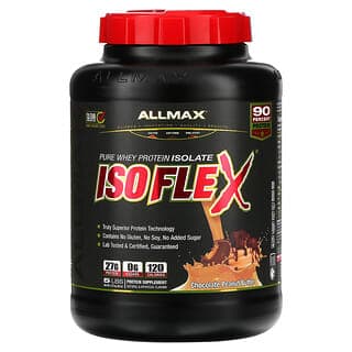 ALLMAX, Isoflex,全分離乳清蛋白,巧克力花生醬,5 磅(2.27 千克)
