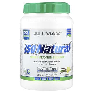 ALLMAX, ISONatural™,分離乳清蛋白,香草味,2 磅(907 克)