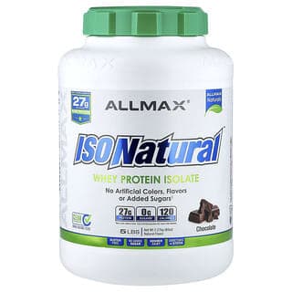 ALLMAX, IsoNatural,分離乳清蛋白,巧克力味,5 磅(2.27 千克)