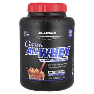 ALLMAX, CLASSIC ALLWHEY®,全乳清蛋白來源,巧克力花生醬,5 磅(2.27 千克)