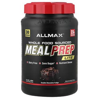 ALLMAX, Meal Prep™ Lite,雙重巧克力軟糖味,2.32 磅(1,054 克)