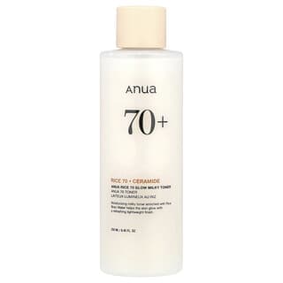 Anua, 稻米 70 亮膚爽膚水,8.45 液量盎司(250 毫升)