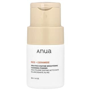 Anua, 稻米酶亮膚清潔粉,稻米 + 神經酰胺,1.41 盎司(40 克)
