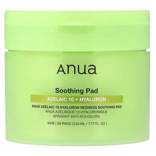 Anua, 壬二酸 10 透明質酸紅腫舒緩棉片,90 片