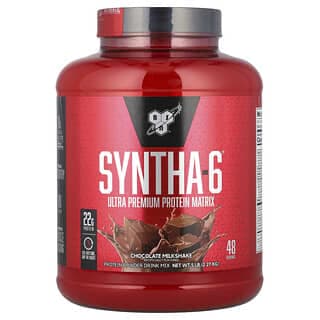 BSN, Syntha-6,超優質蛋白質基質,巧克力奶昔,5 磅(2.27 千克)