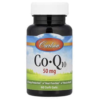Carlson, 輔酶 Q10,50 毫克,60 粒軟膠囊