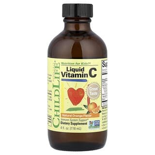 ChildLife Essentials, 液體維生素 C,天然橙味,4 液量盎司(118 毫升)
