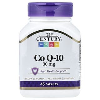 21st Century, 輔酶 Q-10,30 毫克,45 粒膠囊