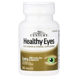 21st Century, Healthy Eyes,添加葉黃素、鋅和維生素 B,36 片