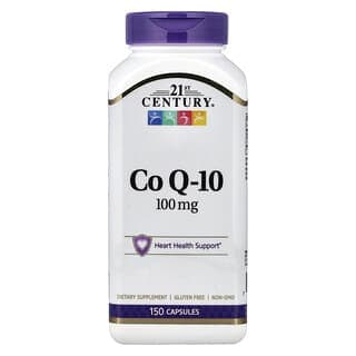 21st Century, 輔酶 Q10,100 毫克,150 粒膠囊
