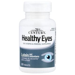 21st Century, Healthy Eyes,葉黃素和抗氧劑,60 片