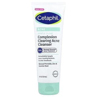 Cetaphil, Gentle Clear,清亮膚色抗痘潔面乳,4.2 液量盎司(124 毫升)