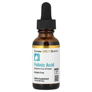 California Gold Nutrition, 葉酸,不含酒精,1 液量盎司(30 毫升)