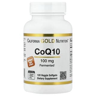 California Gold Nutrition, 輔酶 Q10 素食軟膠囊,100 毫克,120 粒