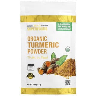 California Gold Nutrition, SuperFood,有機姜黃粉,4 盎司(114 克)