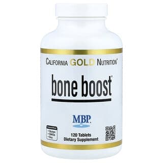 California Gold Nutrition, Bone Boost®,含鈣、鎂、維生素 C 和鉀,120 片