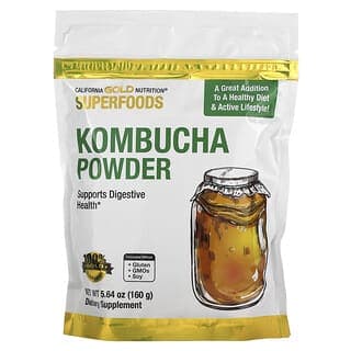 California Gold Nutrition, SUPERFOODS,康普茶粉,原味,5.64 盎司(160 克)