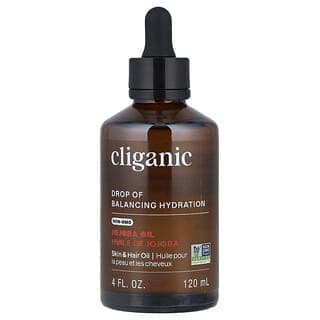 Cliganic, 霍霍巴油,適合油性和混合性皮膚,4 液量盎司(120 毫升)