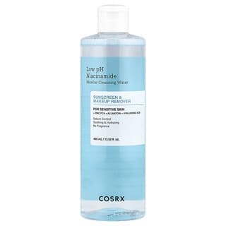 CosRx, 低 pH 煙醯胺膠束潔面水,適用於敏感皮膚,13.52 液量盎司(400 毫升)