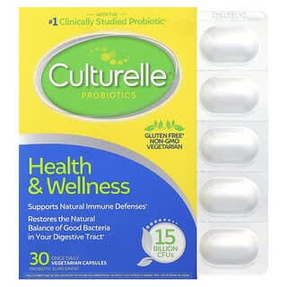 Culturelle, 益生菌,健康幫助,50 毫克(150 億 CFU),30 粒素食膠囊