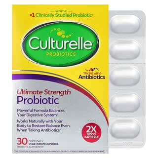 Culturelle, 益生菌,高級強度益生菌,200 億 CFU,30 粒素食膠囊