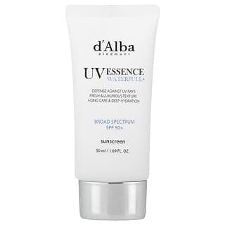 d'Alba, UV Essence Waterfull+ 抗曬霜,SPF 50,1.69 液量盎司(50 毫升)