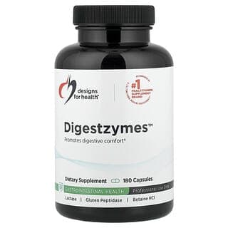 Designs For Health, Digestzymes™,180 粒膠囊