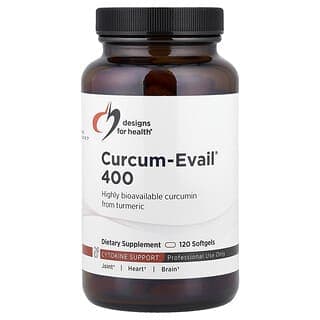 Designs For Health, Curcum-Evail® 400,120 粒軟膠囊(每粒軟膠囊 400 毫克)