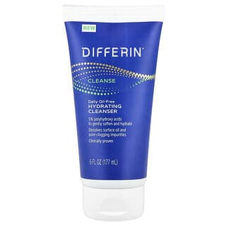 Differin, 日常無油保濕潔面乳,6 液量盎司(177 毫升)