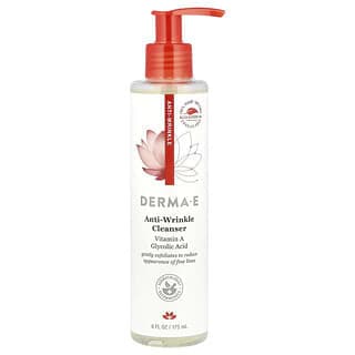 DERMA E, 抗皺紋清潔乳,6 液量盎司(175 毫升)