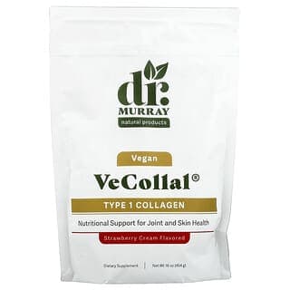 Dr. Murray's, VeCollal®,全素 1 型膠原蛋白,草莓乳油味,16 盎司(454 克)