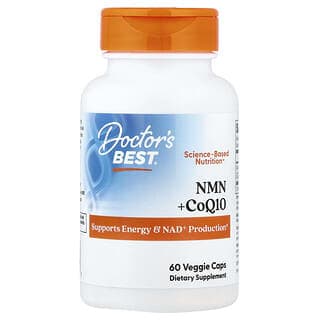 Doctor's Best, NMN + 輔酶 Q10,60 粒素食膠囊