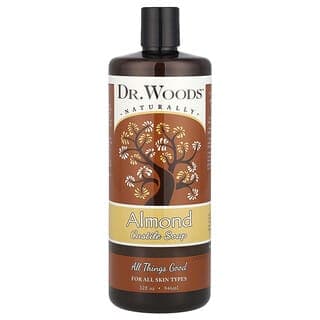 Dr. Woods, 杏仁卡斯蒂利亞肥皂,32 液量盎司(946 毫升)