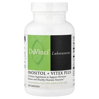 DaVinci Laboratories, Inositol + Vitex Plus,120 粒膠囊