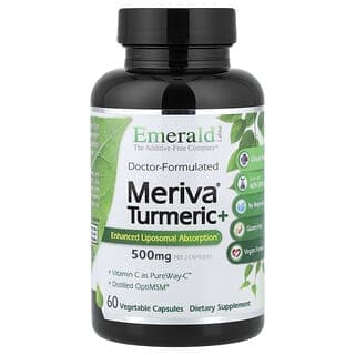 Emerald Laboratories, Meriva 薑黃+,500 毫克,60 粒素食膠囊(每粒膠囊 250 毫克)