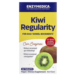 Enzymedica, Kiwi Regularity,獼猴桃,600 毫克,30 片(每片 300 毫克)