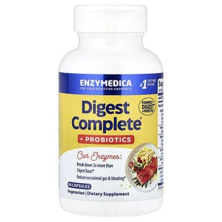Enzymedica, Digest Complete® + 益生菌,90 粒膠囊
