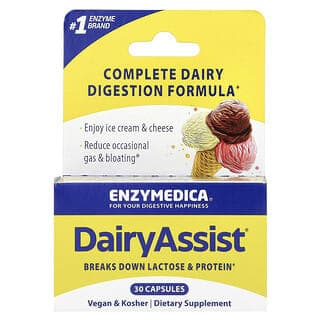 Enzymedica, DairyAssist 膠囊,30 粒