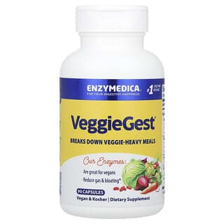 Enzymedica, VeggieGest®,90 粒膠囊