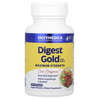 Enzymedica, 含 ATPro™ 的 Digest Gold™,極強型,90 粒膠囊