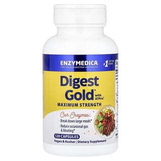 Enzymedica, Digest Gold,含 ATPro,120 粒膠囊