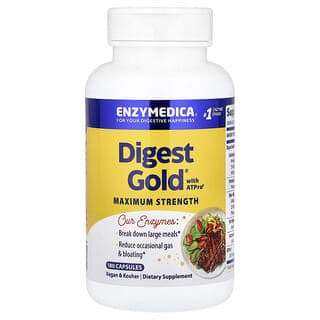Enzymedica, 含 ATPro® 的 Digest Gold®,特強型,180 粒膠囊