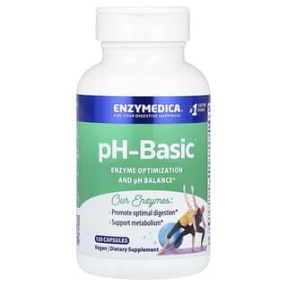 Enzymedica, pH-Basic,120 粒膠囊