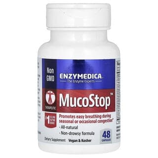 Enzymedica, MucoStop,48 粒膠囊