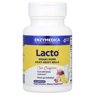 Enzymedica, Lacto®,30 粒膠囊
