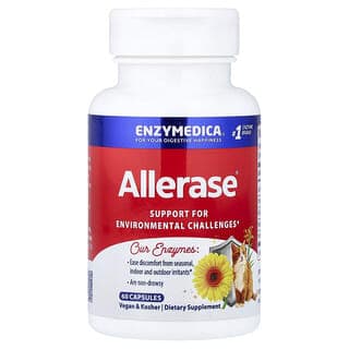 Enzymedica, Allerase,60 粒膠囊